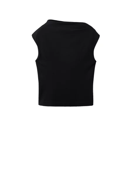 MANGO Tricou MIRO' negru