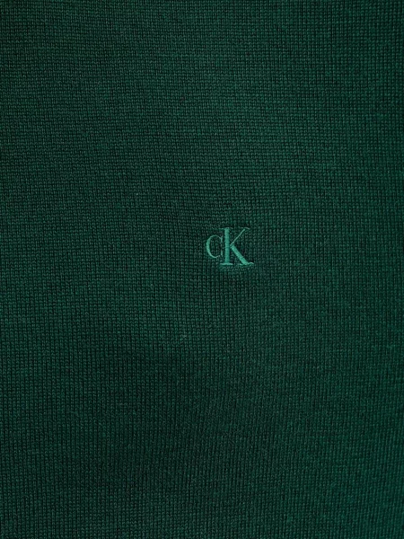 Calvin Klein pulóver férfi gyapjú zöld