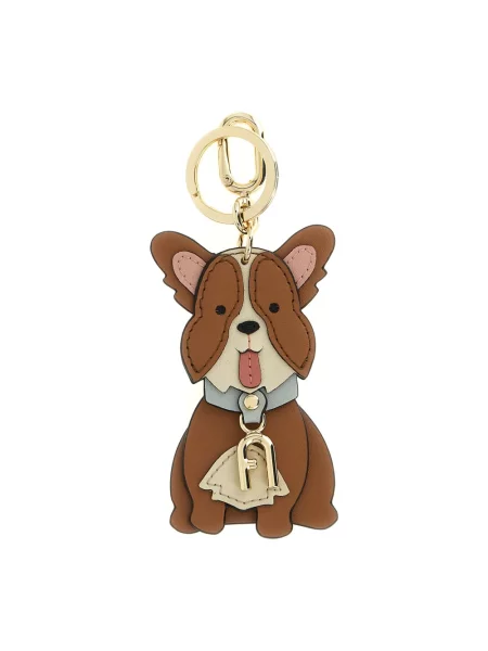 Furla Zawieszka Do Torebki Corgi braun brązowa