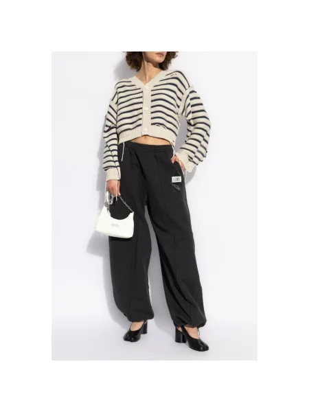 Spodnie dresowe Mm6 Maison Margiela czarne