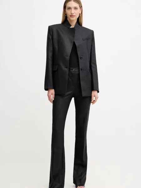 Pinko De lână sacou FAUSTA | regular fit negru
