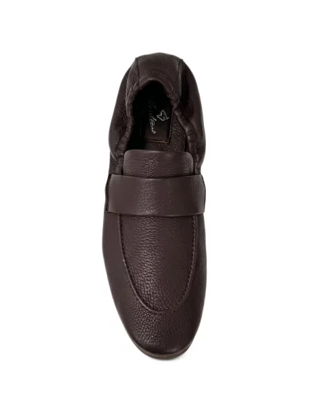 Pantofi loafer Montecore din piele maro