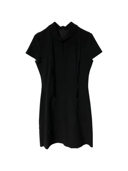 Rochie mini Boss scurtă de costum negru