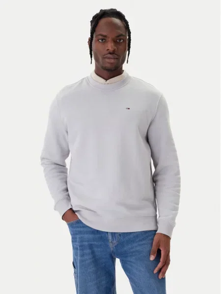 Tommy Jeans Суитшърт сив