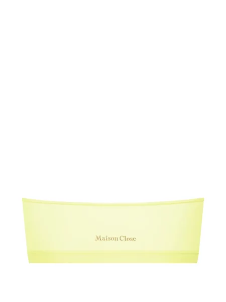 Sutien bandeau Maison Close galben