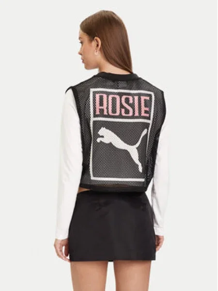 Puma Felső PUMA X ROSÉ 01 Relaxed Fit fekete