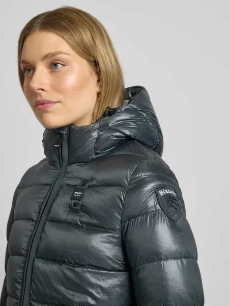 Płaszcz pikowany z ociepleniem Sorona® mode ‘Adelaide’ Blauer