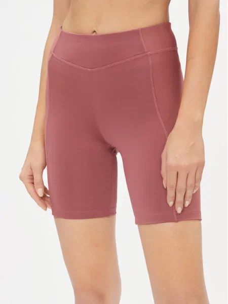 Reebok Szorty sportowe Yoga Performance Tight Fit różowy