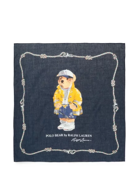 Tricou polo Polo Ralph Lauren cu imagine albastru