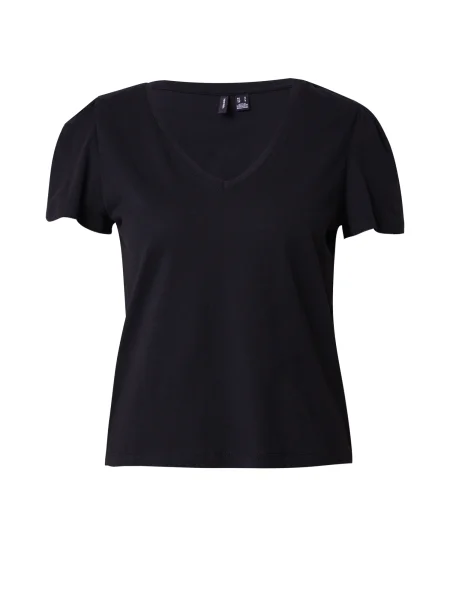 VERO MODA Tricou VMMIA' negru