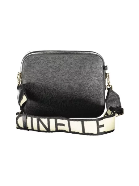 Torebka crossbody Coccinelle skórzana czarna