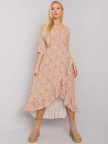 Rochie Fashionhunters de costum bej