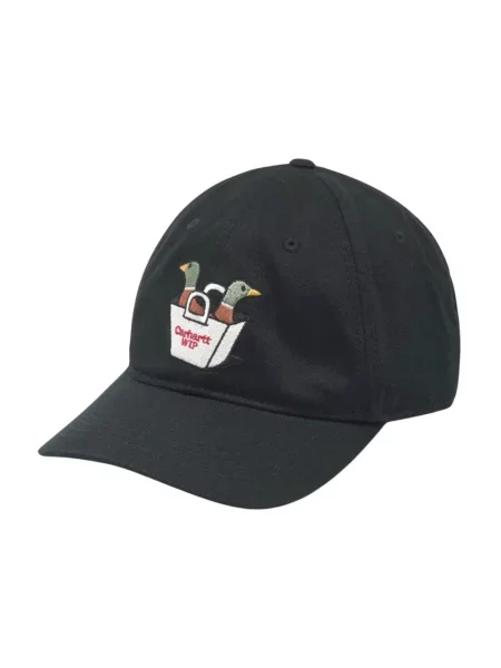 Czapka Carhartt WIP Bumper Sticker Cap Black Universal czarna