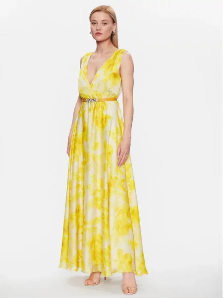 Kostiumas vakarinė suknelė Liu Jo geltona