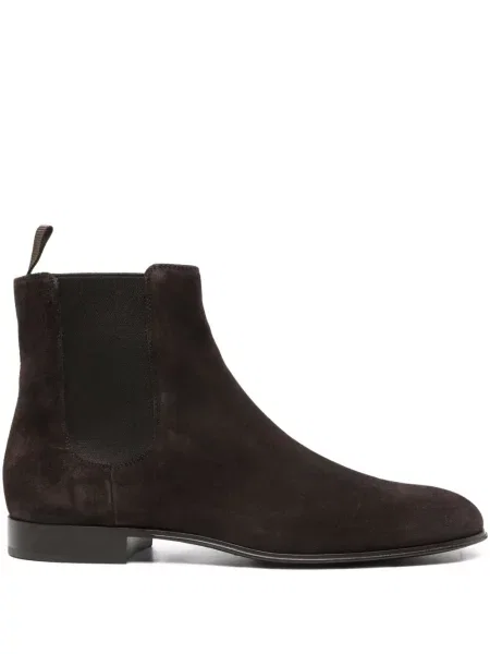 Botine Gianvito Rossi din piele de căprioară maro