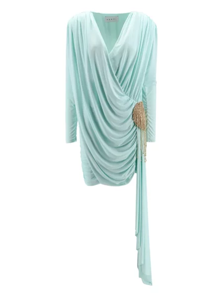 Rochie mini Nervi de costum albastru