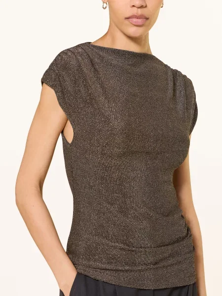 Top Luisa Cerano czarny