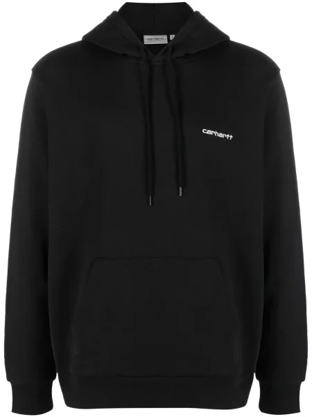 Pulover Carhartt Wip cu broderie negru