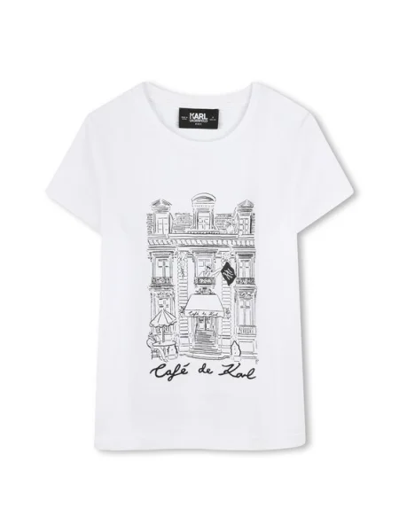 Karl Lagerfeld Kids Póló D fehér