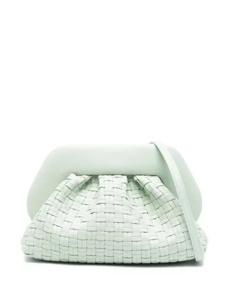 Geantă plic Themoirè verde