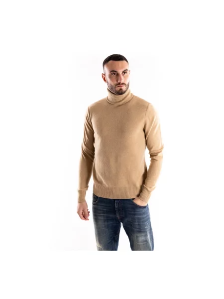 Golf golf Paolo Pecora wełniany brązowy