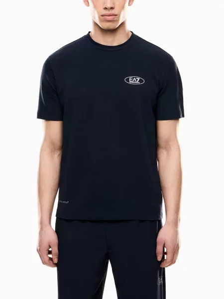 Футболка Ea7 синяя