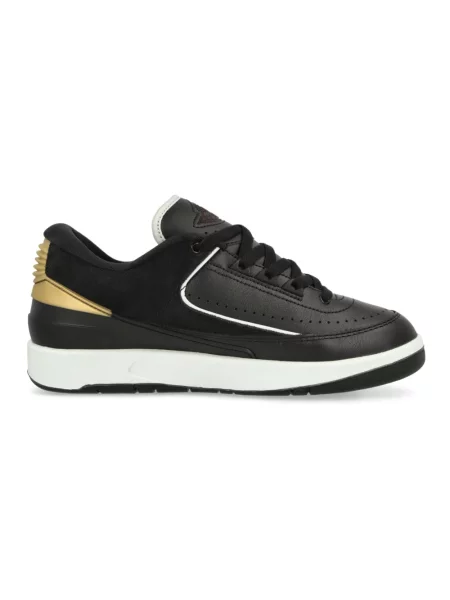 Sneakersy Jordan skórzane retro czarne