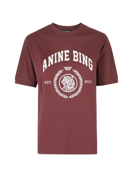 Tricou Anine Bing cu imagine roșu