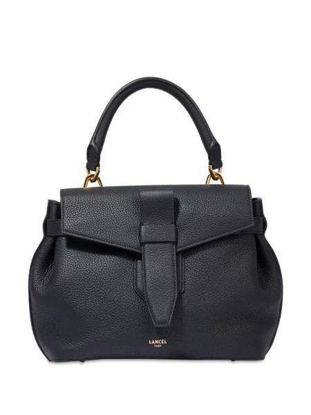 Geanta de piele Lancel din piele negru