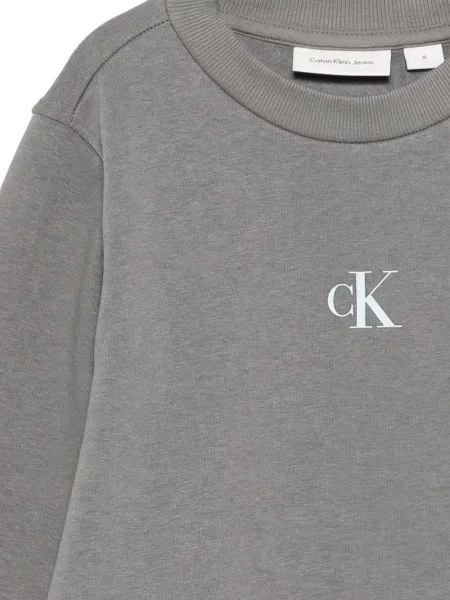 Bluza dziecięca Calvin Klein szara
