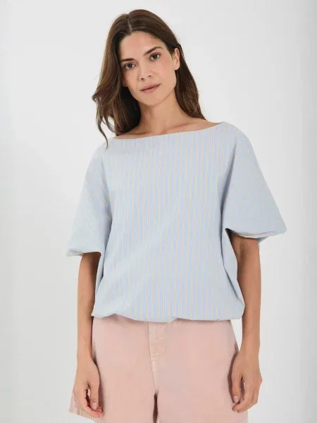 NORR Top Carlo stuf verde