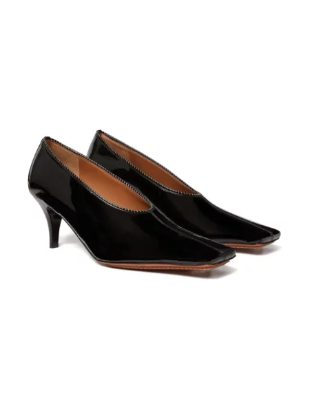 Czółenka Stella Mccartney skórzana czarna