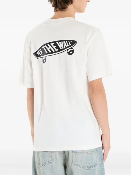 Tricou Vans cu imagine alb