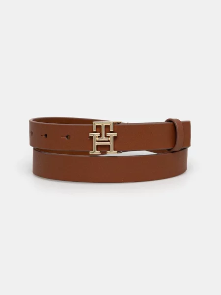 Tommy Hilfiger pas usnjen rjava