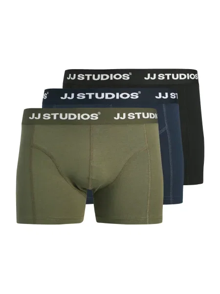 JACK & JONES Boksarice JACSOHO marine / mornarska kaki