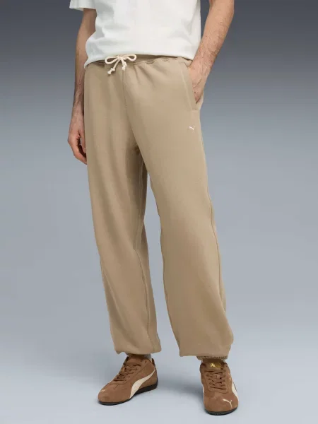 Штани спортивні PUMA Mmq Sweatpants комбінований верх бежевий