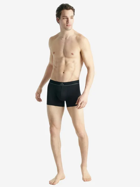 ADIDAS SPORTSWEAR Boxeralsók Active Micro Flex Eco szürke fekete
