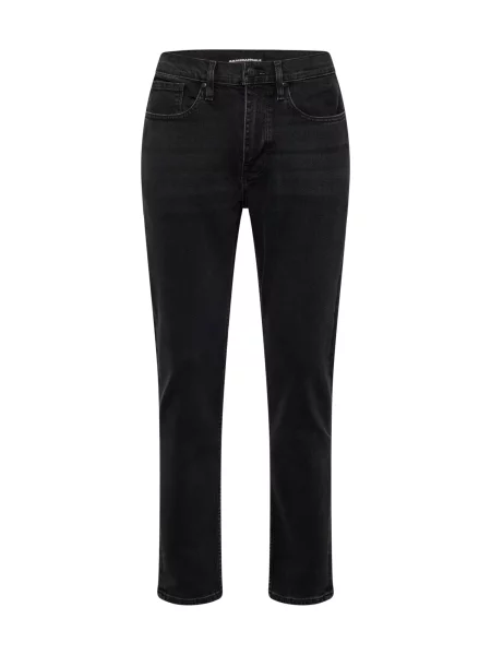 ARMEDANGELS Džíny ARJO TARPA černá džínovina bílá