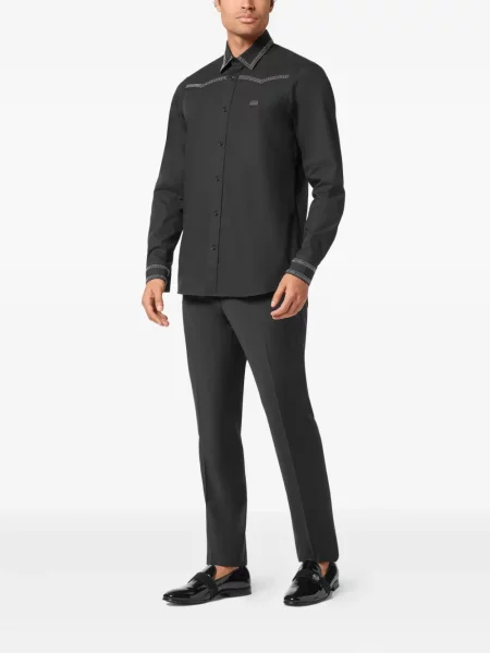 Cămașă Philipp Plein negru