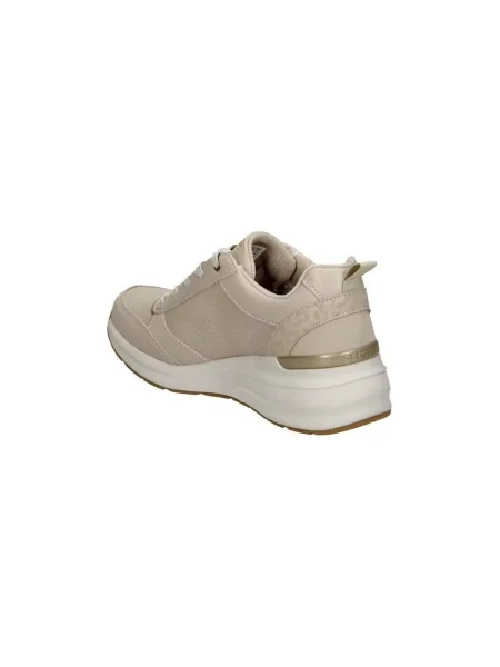 Pantofi Skechers cu buline bej