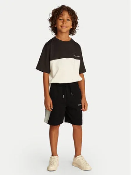 Sportovní kraťasy Calvin Klein Jeans černé