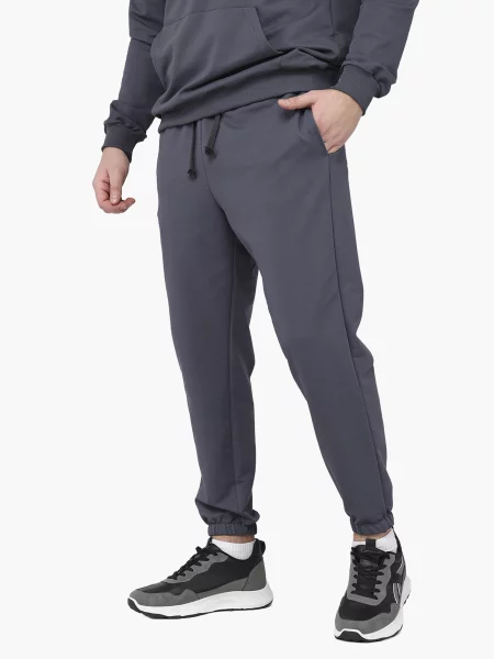 Спортивні штани YUKI темно-сірий бавовна/поліестер сірі