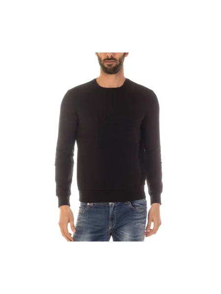 Bluza z kapturem Armani Jeans z kapturem czarna