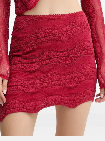 Mini suknja Charo Ruiz Ibiza crvena