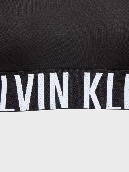 Без подкладки бюстгальтер Calvin Klein черный