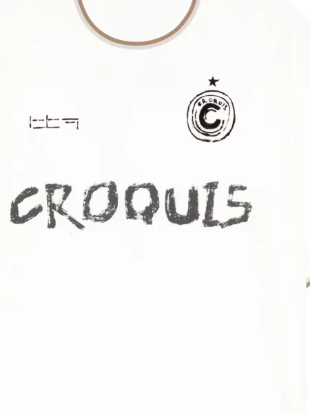 Tricou Croquis alb