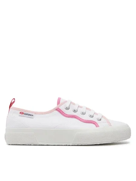 Ниски кецове Superga CURLY BINDINGS бяло