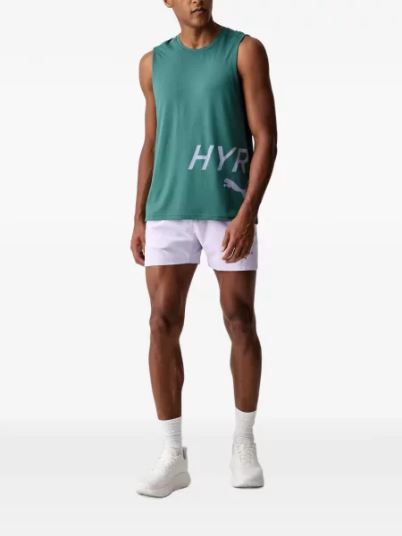 Pantaloni scurți Puma cu imagine violet
