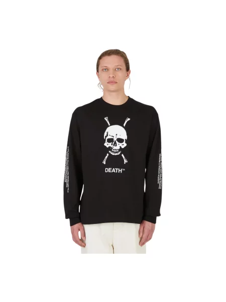 Bluza z kapturem Death Cigarettes z kapturem czarna