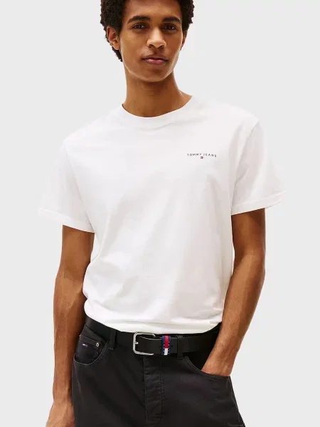 Футболка Tommy Jeans біла